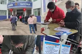 直击考场！大埔第四场摩托车“送考下乡”走进大麻镇图片