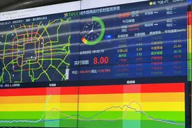 严重拥堵！北京四环内道路全部“飘红”视频封面