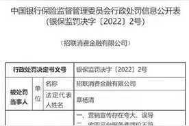 招联金融开年被重罚290万元，涉不当催收、误导等违规行为图片
