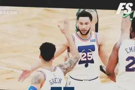 丹尼-格林谈76人迎战篮网：若是西蒙斯出战 我会很惊讶图片