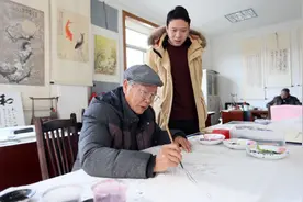 佘山镇新宅村有一群人，他们在幸福晚年追寻“诗与远方”图片