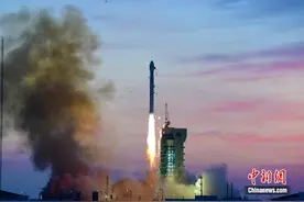 中国成功发射陆地探测一号01组B星 将与A星在轨组网图片