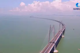 全球连线｜外国人看中国基建：江底70米穿越长江隧道图片