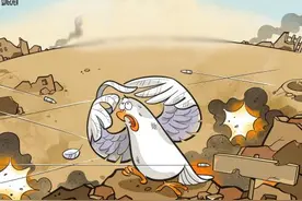 愿和平降临乌克兰 | 小象漫评图片