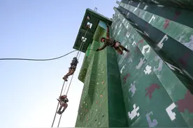 初春时节，沙场练兵正当时图片