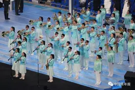 开幕式盲童演奏！直播中没有的这一幕，同样感人图片