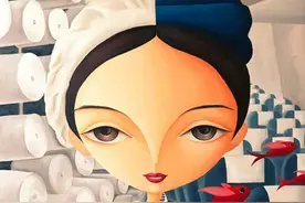 新时代的上海女性有多迷人！看上海女画家笔下的油画人物系列图片