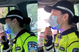 “警花小姐姐”走红，柔性执法的春风请继续吹图片