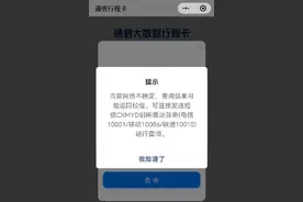 通信大数据行程卡网络不稳定，用户可发短信至运营商查询图片