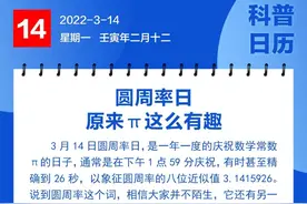 钦州科普日历丨圆周率日 原来π这么有趣图片