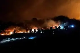 云南大理市5小时内两地突发山火，凤仪火场复燃火势较大视频封面