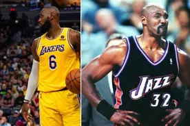 明天詹姆斯若得20分，总得分将超卡尔-马龙升至历史第二图片