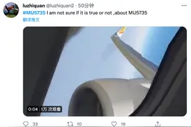 明查｜东航MU5735客机坠毁第一视角影像流出？假的图片