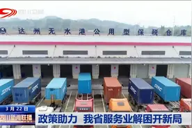 四川新闻联播丨政策助力 我省服务业解困开新局图片