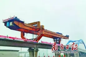 新白广城际南段主体工程完工，全线通车后20分钟从新塘站到白云机场图片