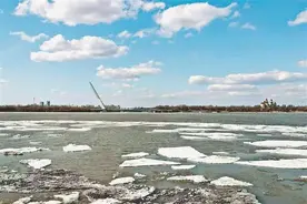 松花江开江在即！“流凌预报”，报的究竟是什么？图片