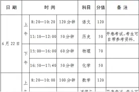 日期定了！河南省2022年中招工作安排出炉图片