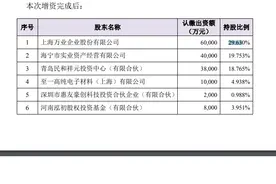 子公司获“大基金”增资3.5亿 万业企业集成电路转型或将提速图片