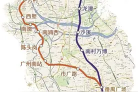 广州地铁二十二号线首通段今日开通 设4座车站图片