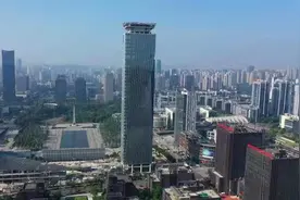 幸福广场边上那栋“扭身楼”通过竣工验收了图片