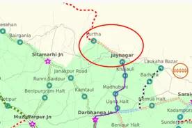 尼泊尔总理访印度：宣布开通首条客运铁路图片