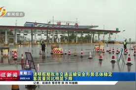 清明假期我市交通运输安全形势总体稳定  客流量同比明显下降视频封面