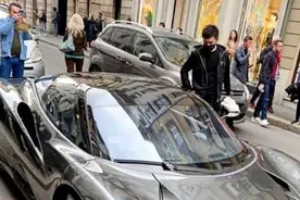 意媒：张康阳近日入手300万欧元限量超跑，最高时速403公里图片