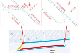 临沂滨河大道提升改造，蒙山高架至春江路路口祊河路区段施工绕行图片