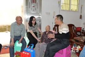 潮州108岁老人接种新冠疫苗，身体健康图片