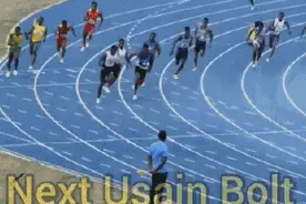 下一个博尔特？牙买加19岁小将接力从第5逆转拿第1图片