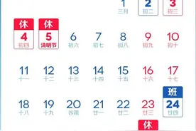 放假调休共5天！“五一”放假安排来了，注意这两天补班图片