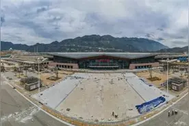 郑万高铁巫山站配套建设最新进展，一起来看图片