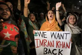 巴基斯坦各地爆发大规模抗议反对“进口政府”图片