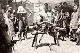 德州城老行旧业——街头艺人图片