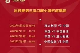 连轴转！中国男篮世预赛亚洲杯赛程出炉图片