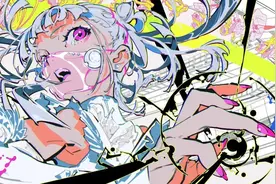 构图、质感、色彩……这名日本顶尖画师的作品有「五彩斑斓的黑」图片