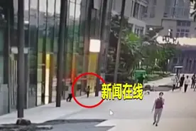 玻璃门爆裂，南宁一3岁小孩受伤……物业：小朋友推门导致，家长：没那么大力气图片