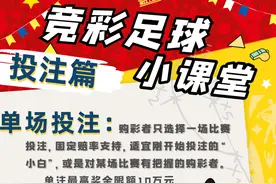 【竞彩课堂】什么是单场投注？什么是混合过关？图片