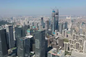 济南中央商务区“山泉湖河城”五座超高层建设提速 建设者们“拍”出这样的律动图片