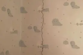 怡景萃华林小区一业主家墙体裂缝究竟是不是质量问题？图片