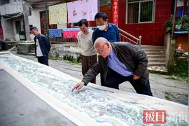 江夏金口版“清明上河图”，重现古镇盛景图片