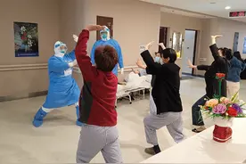 插掌反背、放功……瑞金中医专家创编功法，向新冠患者推广图片