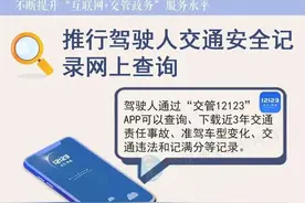 交管12123，申请“交通安全记录”打印操作指引图片