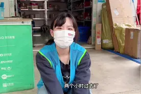 95后女记者体验送快递：2小时送6单，深感工作不易图片