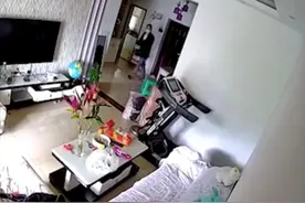 女子家中现金被盗查看监控后惊呆了：他好像知道我把钱放哪儿图片