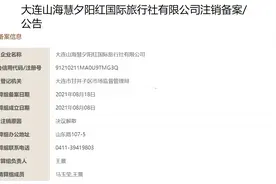 北京涉疫旅行社此前或已注销 母公司已决议解散图片
