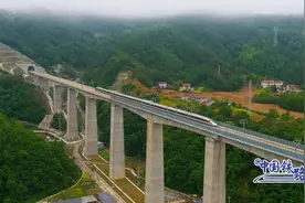 附线路图！郑渝高铁全线通车进入倒计时图片