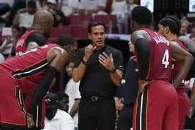 （体育）篮球——NBA季后赛：热火晋级东部半决赛图片