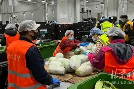 北京新鲜蔬菜如何送到封控区？记者探访配送“最后一公里”图片