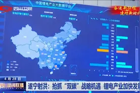 四川新闻联播丨遂宁射洪：抢抓“双碳”战略机遇 锂电产业加快发展图片